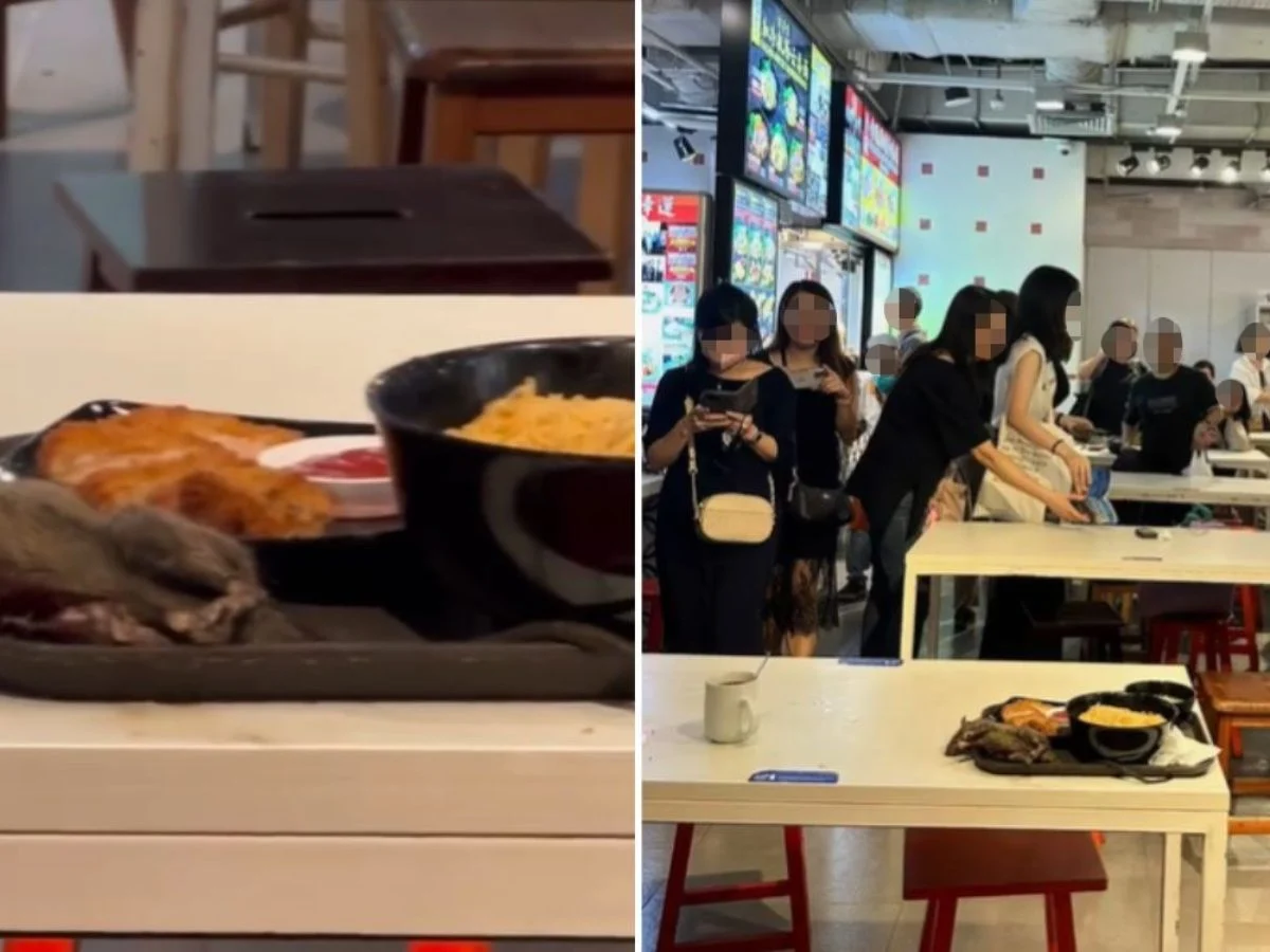 Tangs Market Shocking Discovery: Rat On A Food Tray